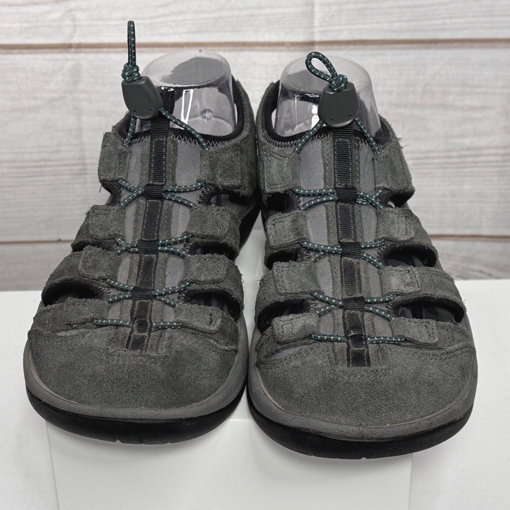 Muck Boot Company Womens‎ Pegasus Gray Suede Hiking Sandals Size 10 WWS-100